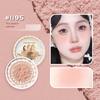 Cheerflor Angel Embossed Blush Low Saturation Expanding Color Milk Powder 1198 Nude Makeup Korean Style for Women