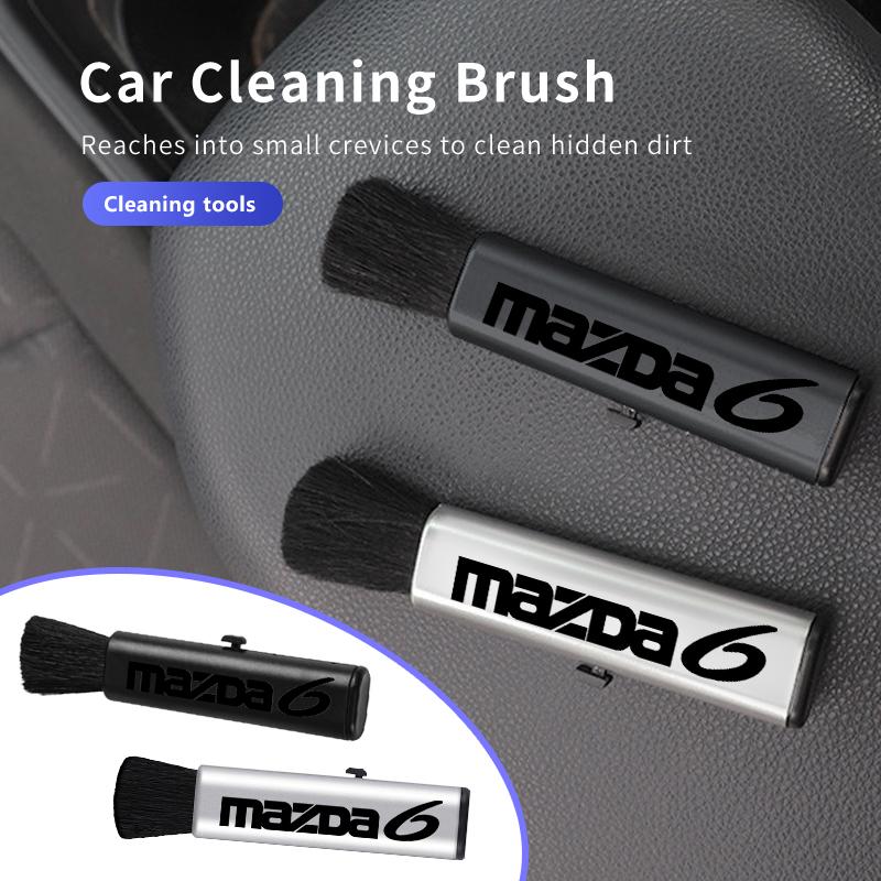 Retractable Car Air Vent Detailing Cleaning Brush Dust Remover Brush For Mazda CX-3 CX-4 CX 5 CX-7 CX-8 CX-9 Demio Axela Atenza