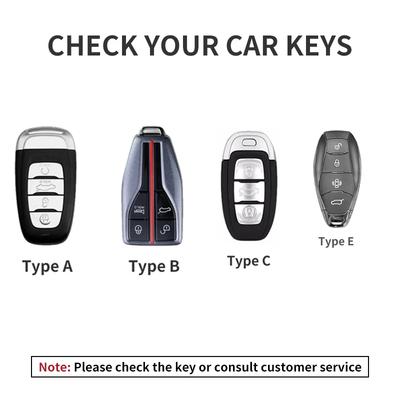Leather Car Key Case Cover Holder Keychain Shell for FAW Hongqi HS5 H5 H6 H9 HS7 H7 L5 HS3 EH7 HQ9 LS7 EQM5 Remote Key Protector