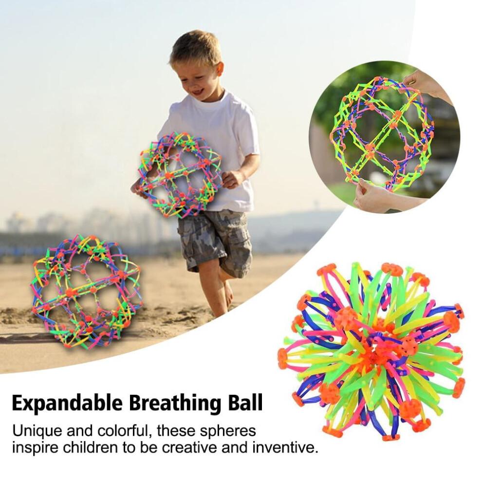 Breathing Ball Novel Expandable Ball Multi-Colored Expanding Toy UK Ball I6X4