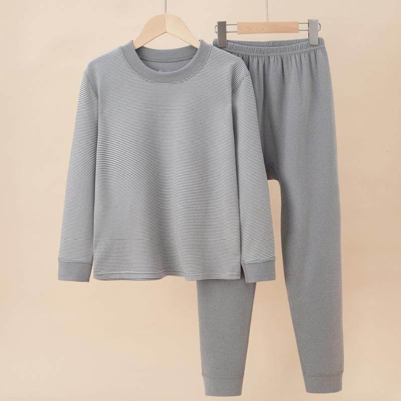 Warm Winter Kids Pajama Set: Youth Chubby Autumn Clothes & Pants