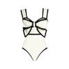 2024 Solid Red Retro One Piece Swimsuit Women Bow Tie Swimwear with Skirt Sexy Bathing Suit Monokini Beach Bodysuit Beach Wear
