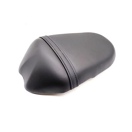 JPMODAO Motorcycle Rear Seat Leather Cushion for Suzuki GSXR1000 09-17 Black