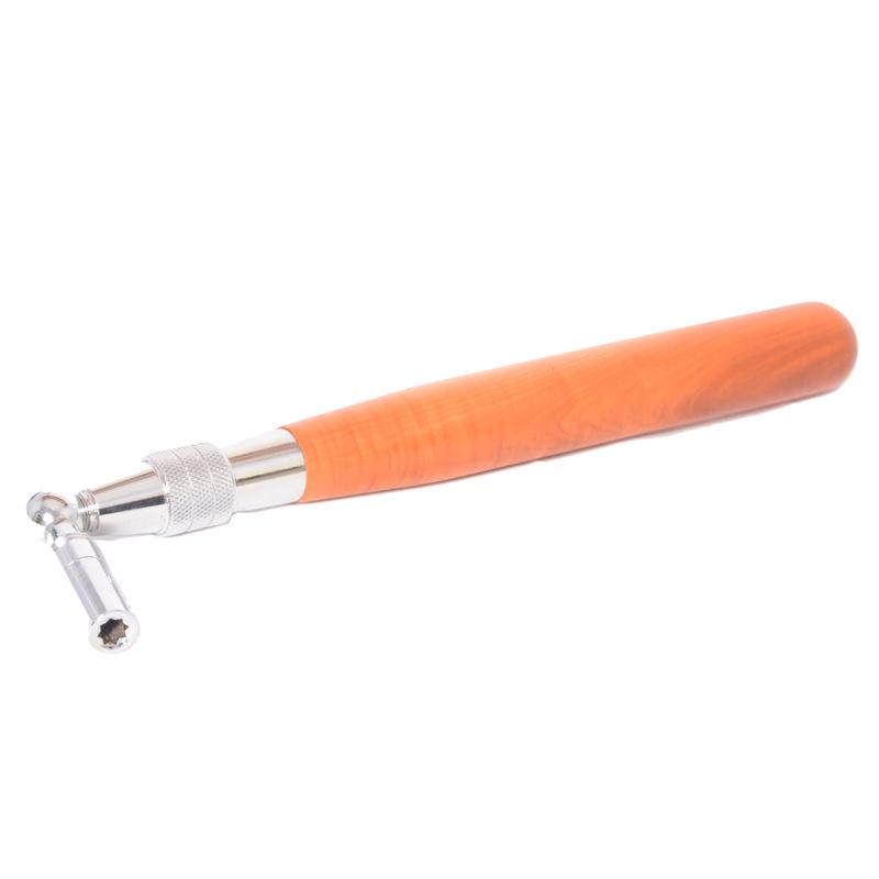 Xuyi Red Heart Jujube Wood Telescopic Piano Tuning Wrench