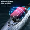 Remote Control Boat 2.4G 45km/h Remote Control Speedboat with Capsize Reset Function LED Light, High-Speed Electric Ship Toy for Kids Boys