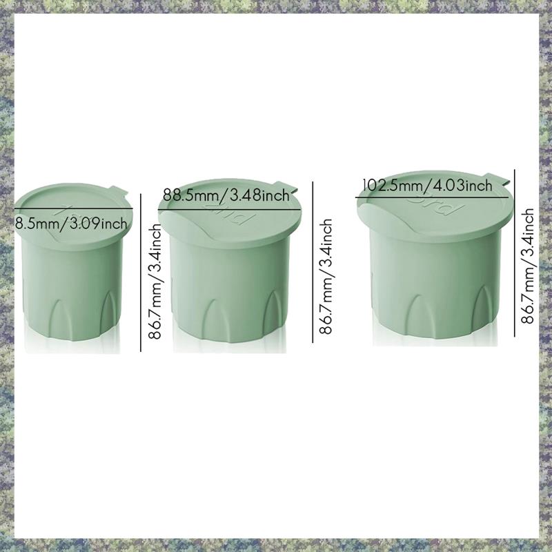 WON Ice Mold For Stanley Cup, Silicone Ice Cube Tray With Lid For 20-40Oz Tumbler, For Chilling Whiskey, Cocktails, Drinks