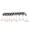 10-Piece Laptop Power Adapter Set with PD65W Charging Cable