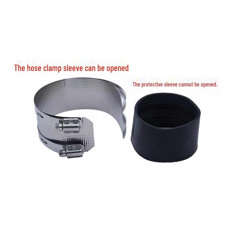 201 Stainless Steel Quick-Install Drainage Pipe Clamp