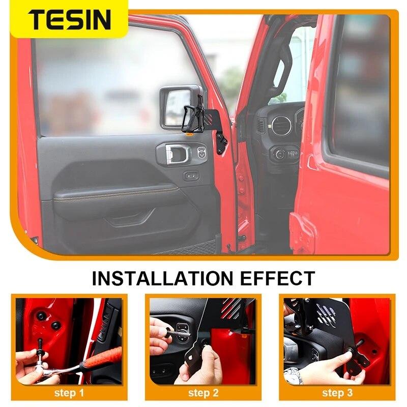 Car Front Door Side Water Cup Bracket Drink Holder For Jeep Wrangler JL Gladiator JT 2018      Accessories