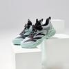 Anta Trendy Versatile Lightweight Shock Absorbing Breathable Low Top Kids Running Shoes Kids Sneaker Black Gray Green A12435522-3