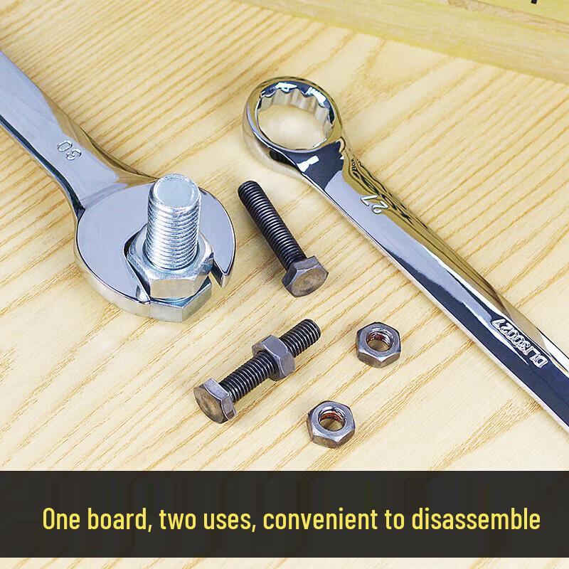 Deli Mirror-Polished Combination Wrench