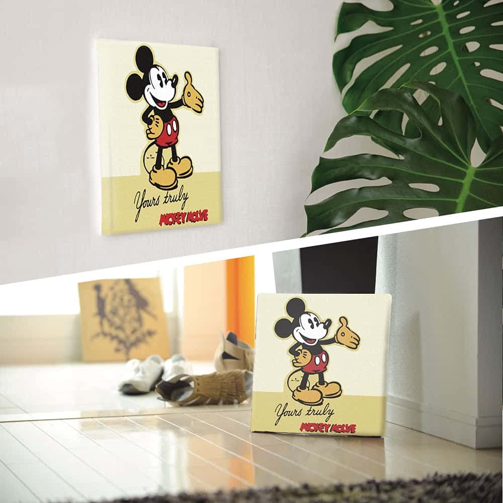 Art Deli Poster Mickey Mouse Fabric Panel Interior Decor Art Retro Dsny-1710-16 Dsny-1710-16