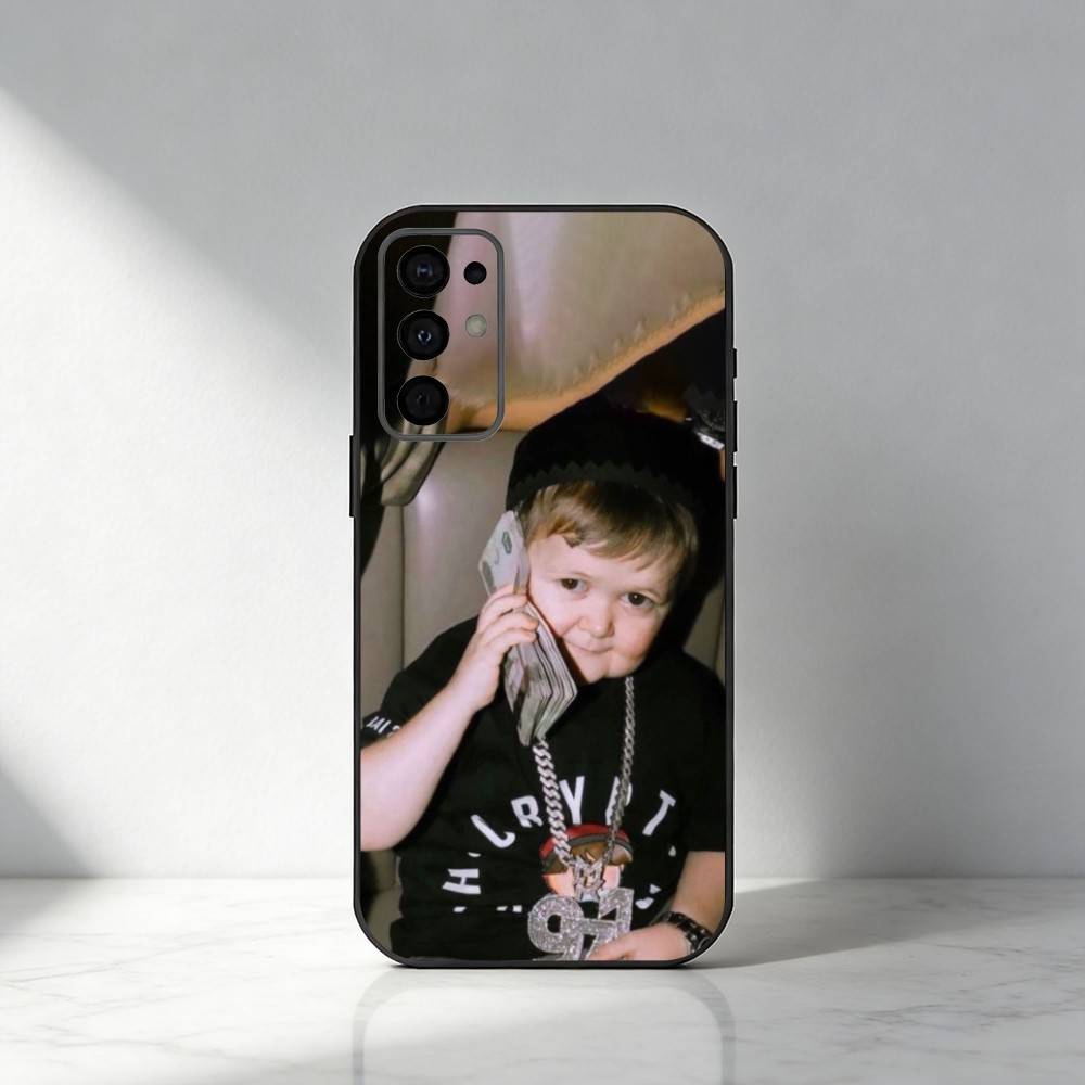 Funny Hasbulla Phone Case For Samsung S25,S24,S21,S22,S23,S30,Ultra,S20,Plus,Fe,Note,5G Black Cover