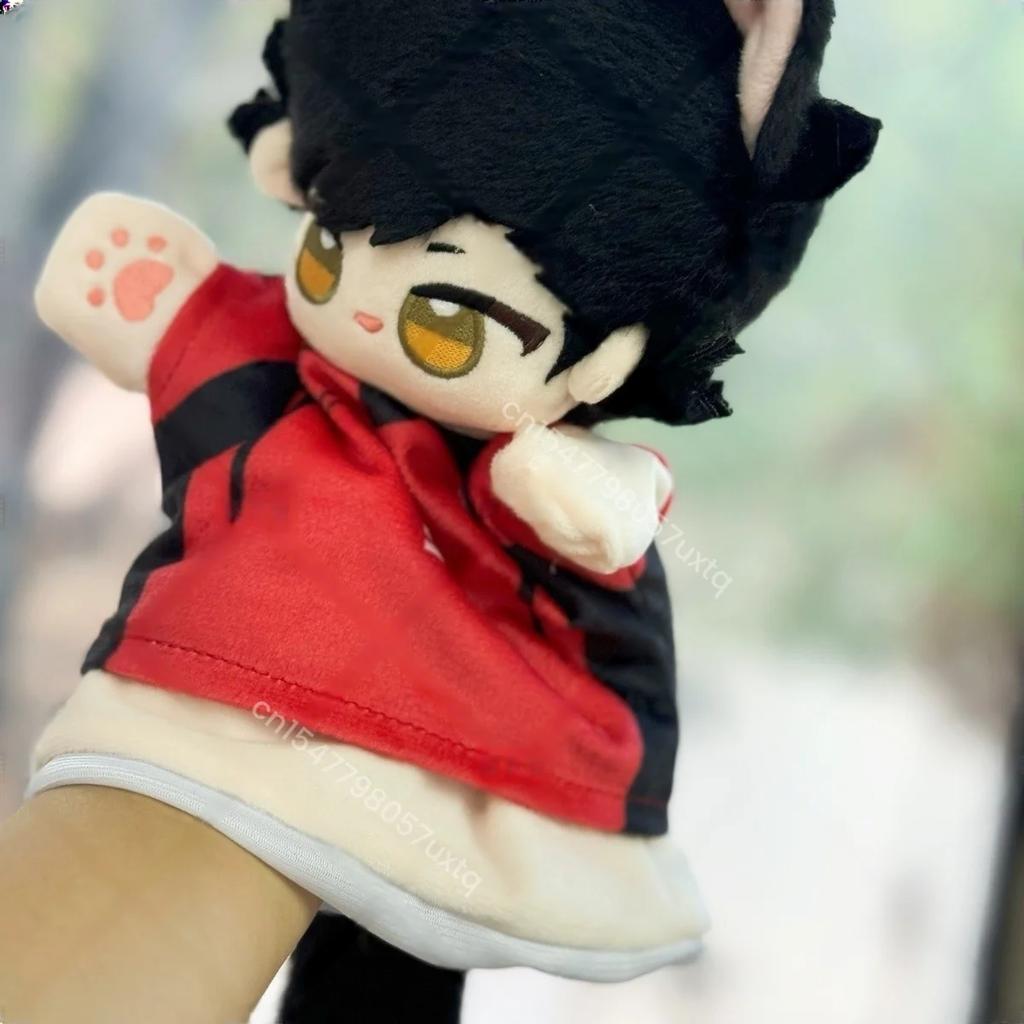 Cartoon Hinata Shoyo Kozume Kenma Hand Puppet Haikyuu Doll Clothes Can Be Taken Off Kuroo Tetsurou Kei Tsukishima Kawaii Puppet