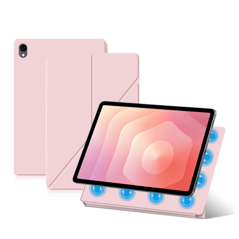 Magnetic Folio Case With Kickstand Galaxy Tab S11 Ultra 14.6 Inch Tablet PU Leather Sleep/Wake Shockproof Multiple
