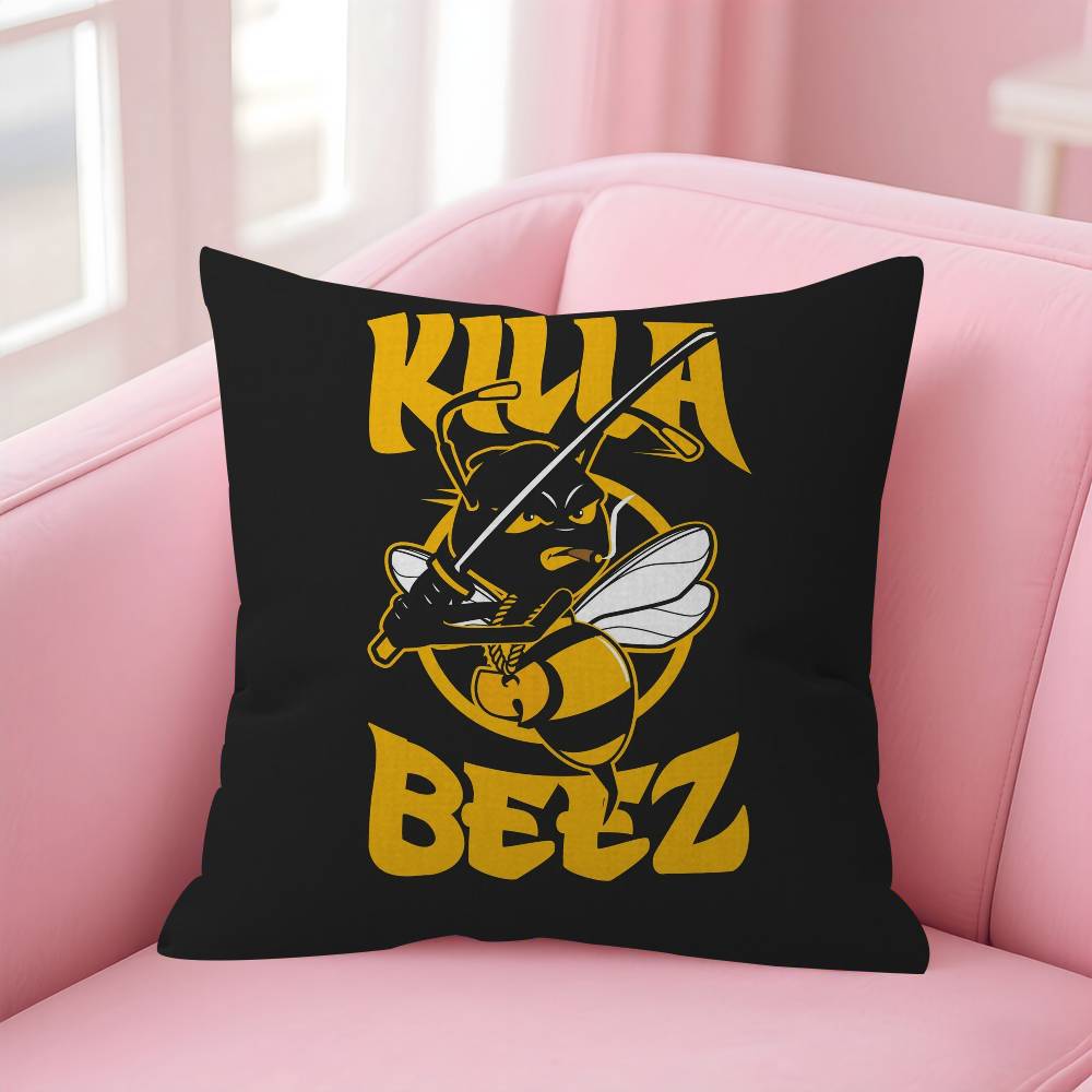 Anime Wu logo TTang Clan Personalized Pillow Cover Kids Bedroom Wild Party Decor Pillowcase kid Birthday shower Gift