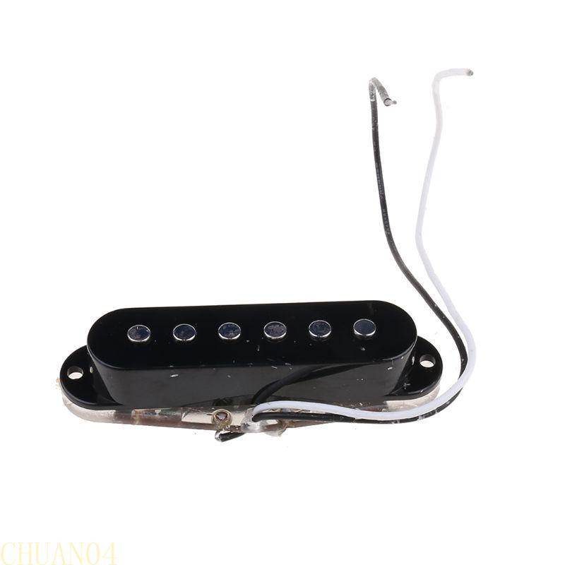 A1A2 6 Strings Electric Guitar Pickups Single Coil Bass Black