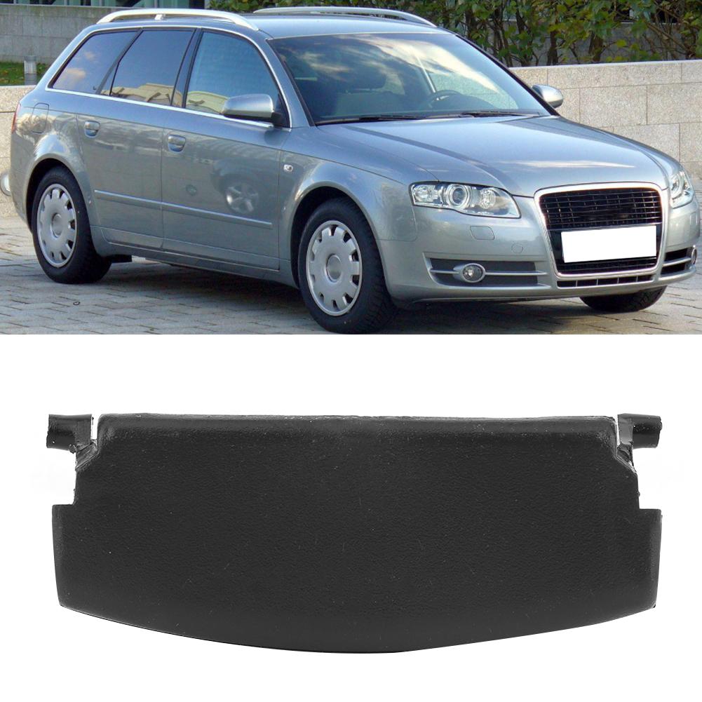 Car Center Console Armrest Box Cover Buckle Button Lid Accessory Fits for A4 B6 2002 2007Black