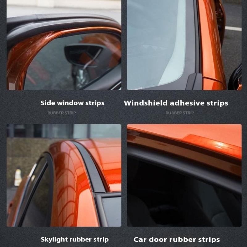 

100 мл Кондиционер для резины автомобиля Средство для ухода за резиновыми уплотнителями Смягчающее средство Устраняет шум Очиститель резины для автомобиля Внедорожника чёрный