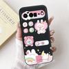 Fashion Painting Phone Case For Google Pixel 6 Pro 6a Black Silicone Soft Cover For Google Pixel6 Pixel6a 6Pro Cases Bumpers