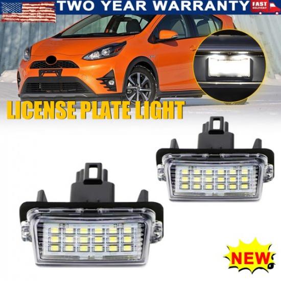 PURE LED SMD WHITE License Light Plate Lamp Fit Avalon Toyota Camry Highlander