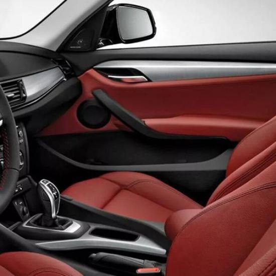 Inner Door Pull Handle Cover Black /Beige /Carbon Fiber Fit 2009-2015 BMW X1 E84