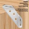 Angle Bracket Thickened Stainless Steel Three Side Right Angle Furniture Hardware Connection Fitting Corner Aluminum Extrusion