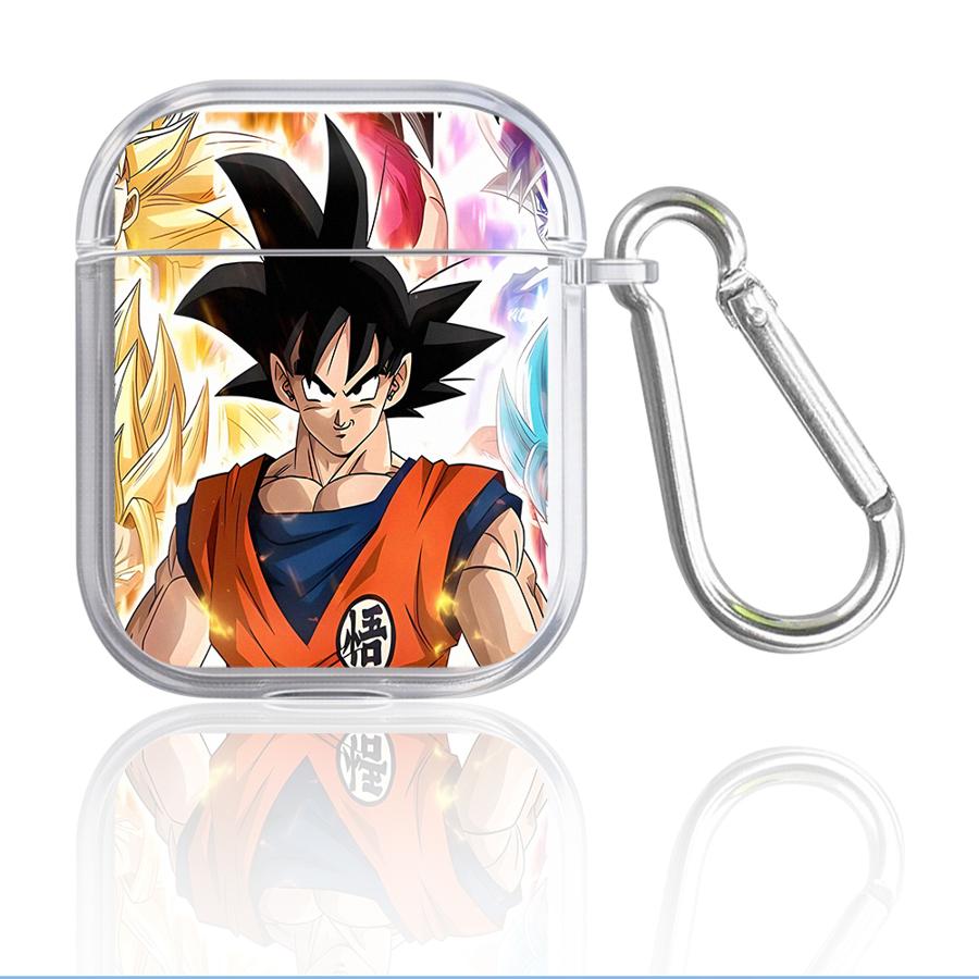 Clear Earphone Cases Cover Case For Airpods 4 Pro3 1 2 Pro2 Pro 3 Dragons Balls Frieza Son Goku