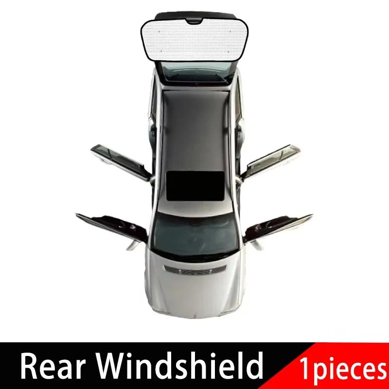 Car Sunshade For Toyota Land Cruiser Prado 120 J120 MK3 2003~2009 LC120 FJ120 Sunscreen Window Visor Cover Auto Accessories 2005