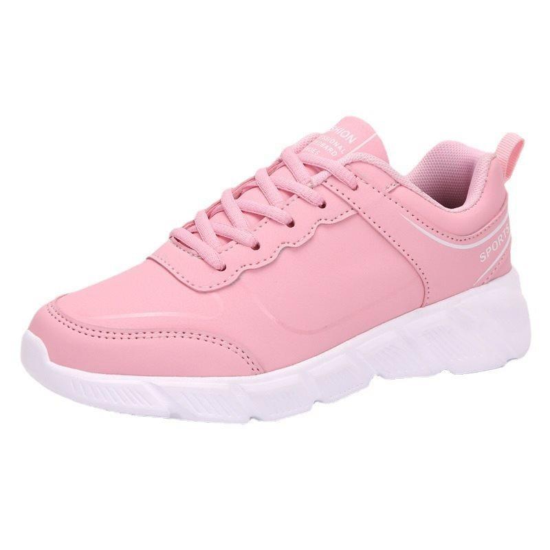 Leder-Board-Schuhe für Damen Flachsohlige Freizeit-Sportschuhe