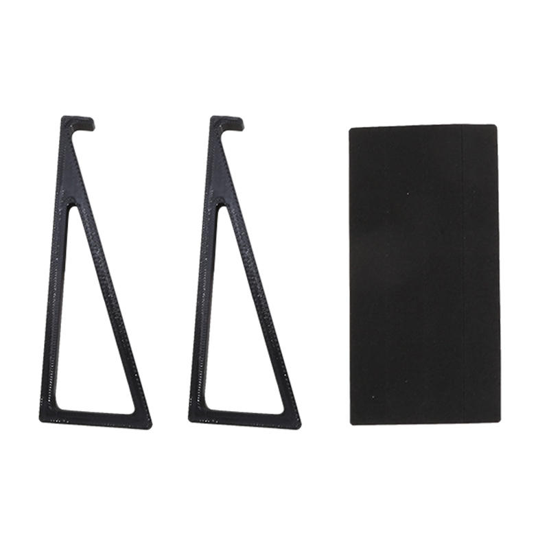 1 Paar Tragbarer Tastatur-Erhöhungsständer Erhöhter Tastaturwinkel Zubehör Computer-Tastatur-Erhöhung PETG Monitorhalter