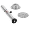 Desk Leg Table Pedestal Aluminum Silver for RV