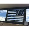 Matte Black Flag Window Decal Sticker Fits For 2019-2022 Chevy Silverado Sierra