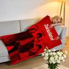 Throw High-Density Short Plush Blanket For Sofa Nap Air-Conditioned Room Soft Skin-Friendly Metal Rock Band Tokio El