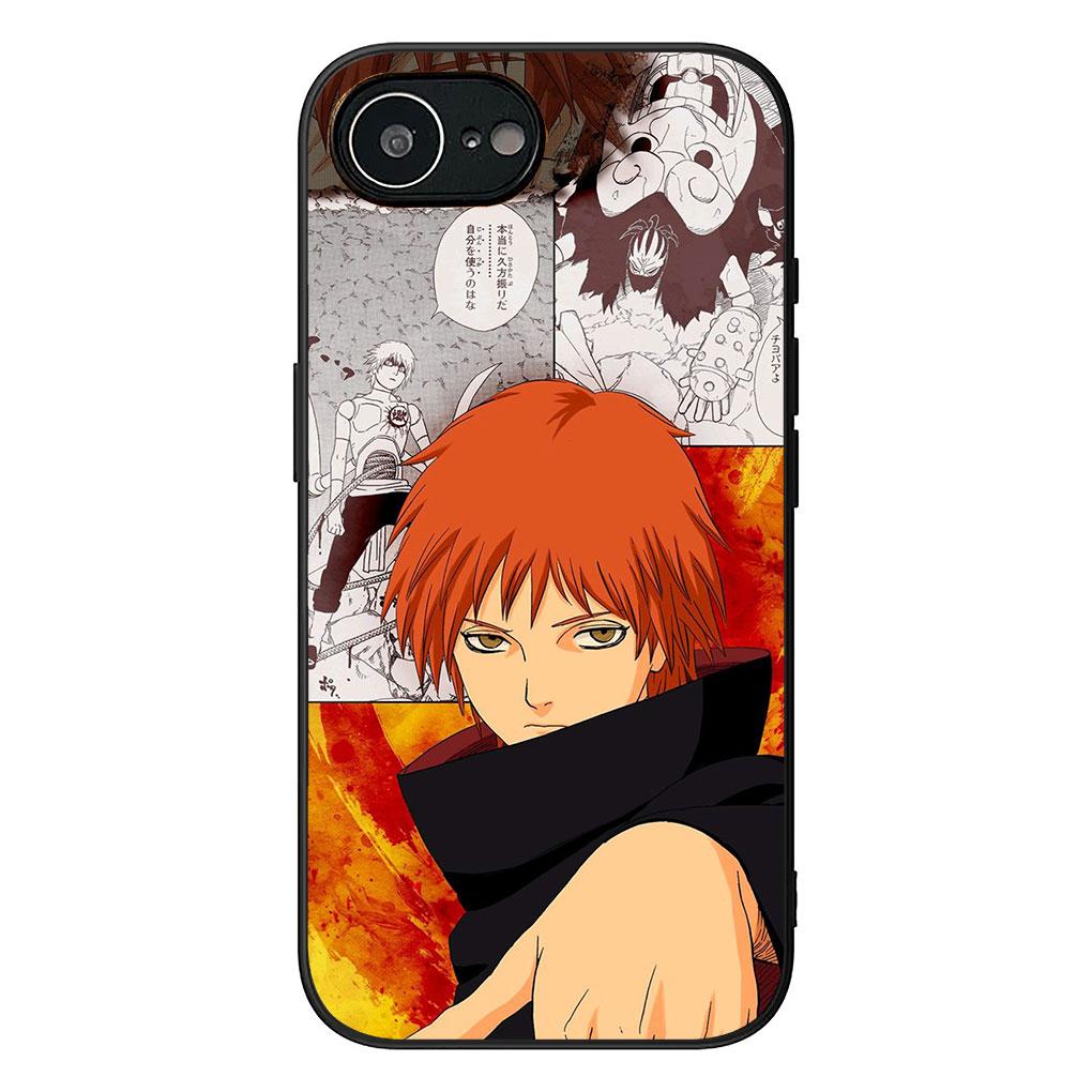 Sasori Narutos Akatsuki Casing Phone Cover for Motorola Moto G86 G14 G35 G34 G45 G55 G64 G75 G85 G24 G15 G54 G57 Power Soft Case