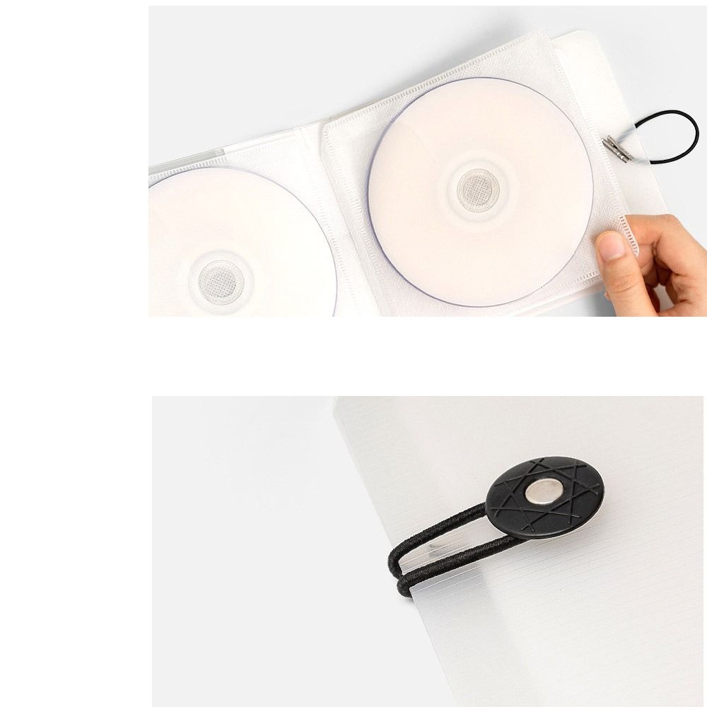 Storage CD Bag Storage Box CD DVD Storage Cover DVD Organizer Album Box Cases CD Case DVD Case