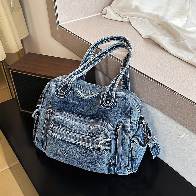 Denim Bag Women's Tote Bag Large Capacity Shoulder Crossbody Bag