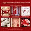 Handun Happy Home 6-Piece Wedding Bedroom Wall Decor Set