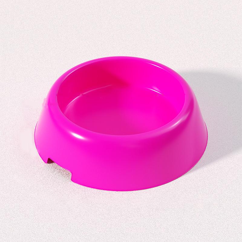 

Round Anti-Tip Pet Bowl for Dogs and Cats розы красного