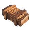 Wooden Puzzle Box Vintage Mechanism Case Children Toys With Secret Drawer Trick Magic Compartment Brain Teaser Projects Toys