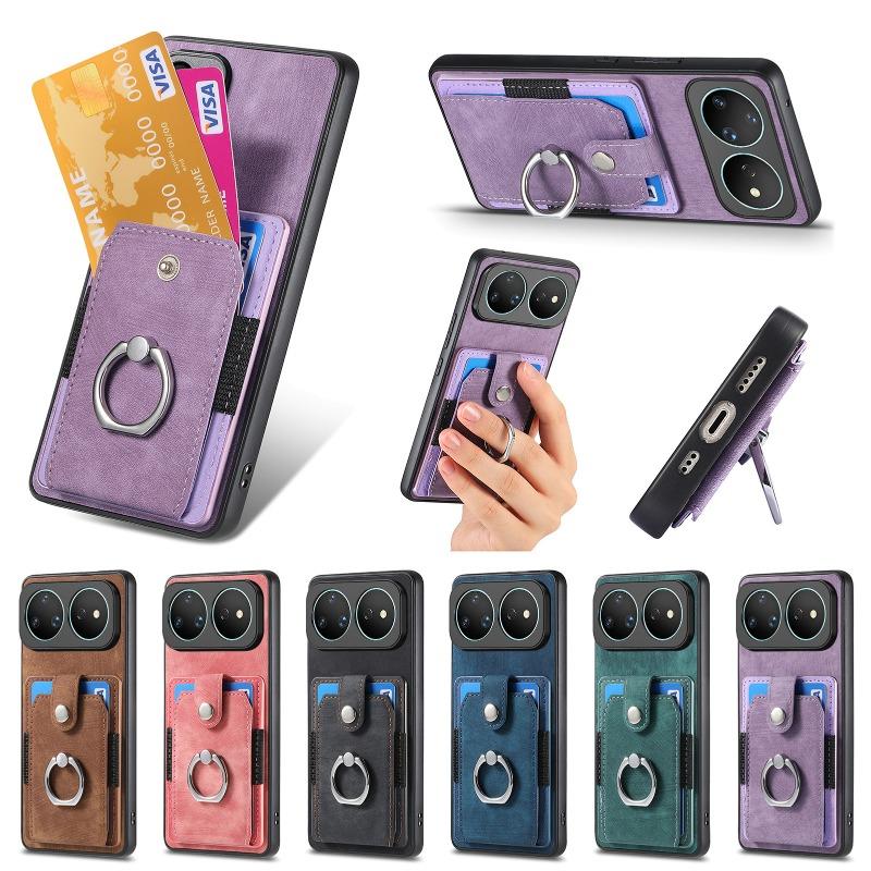 For Huawei Nova 16 Ultra 16Pro 16z PU Leather Magnetic Wallet Card Slot Ring Holder Case For Nova 16 Pro Stand Shockproof Cover