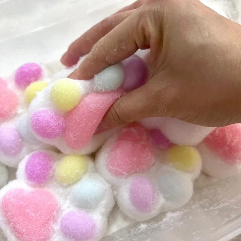 Cute Cat Paw Pinch Mold for Making Cake Mousses Candy DIYs Craft Baking Mould Chocolate Muffins Cookie Molds Home Decors