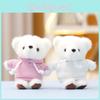 Plush Bear Keychain With Soft Short Plush For Cute Bag Decor And Gift For Kids