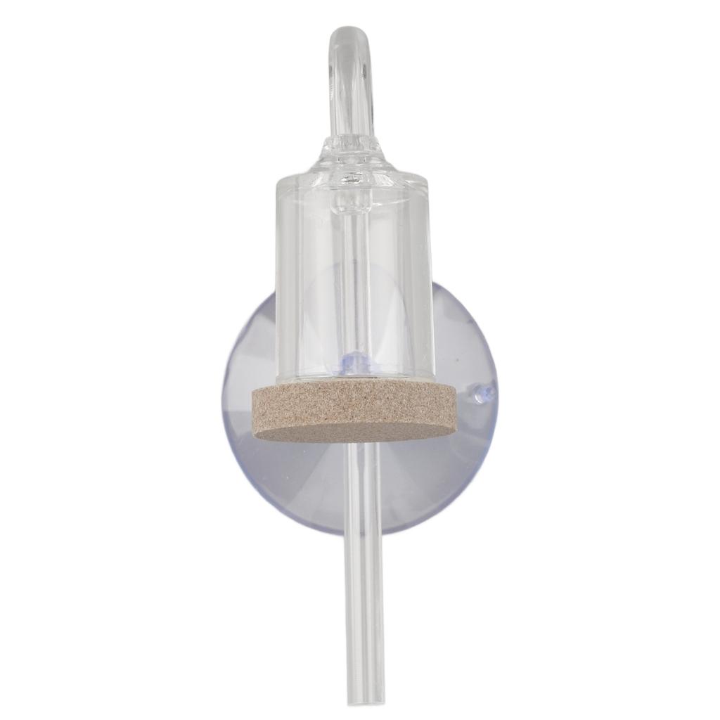 Aquarium CO2 Diffuser Transparent Acrylic Nanotechnology High Dissolution Rate Fish Tank Bubble