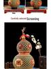Chinese Knot Carved Gourd Pendant for Living Room Decoration or Gift