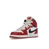 Air Jordan 1 Retro High OG PS Chicago Lost & Found Kids Sneakers Red Varsity-Red Black FD1412-612