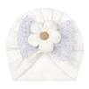Spring new children's hats, bronzing mesh bow flower baby hats, cute baby hats