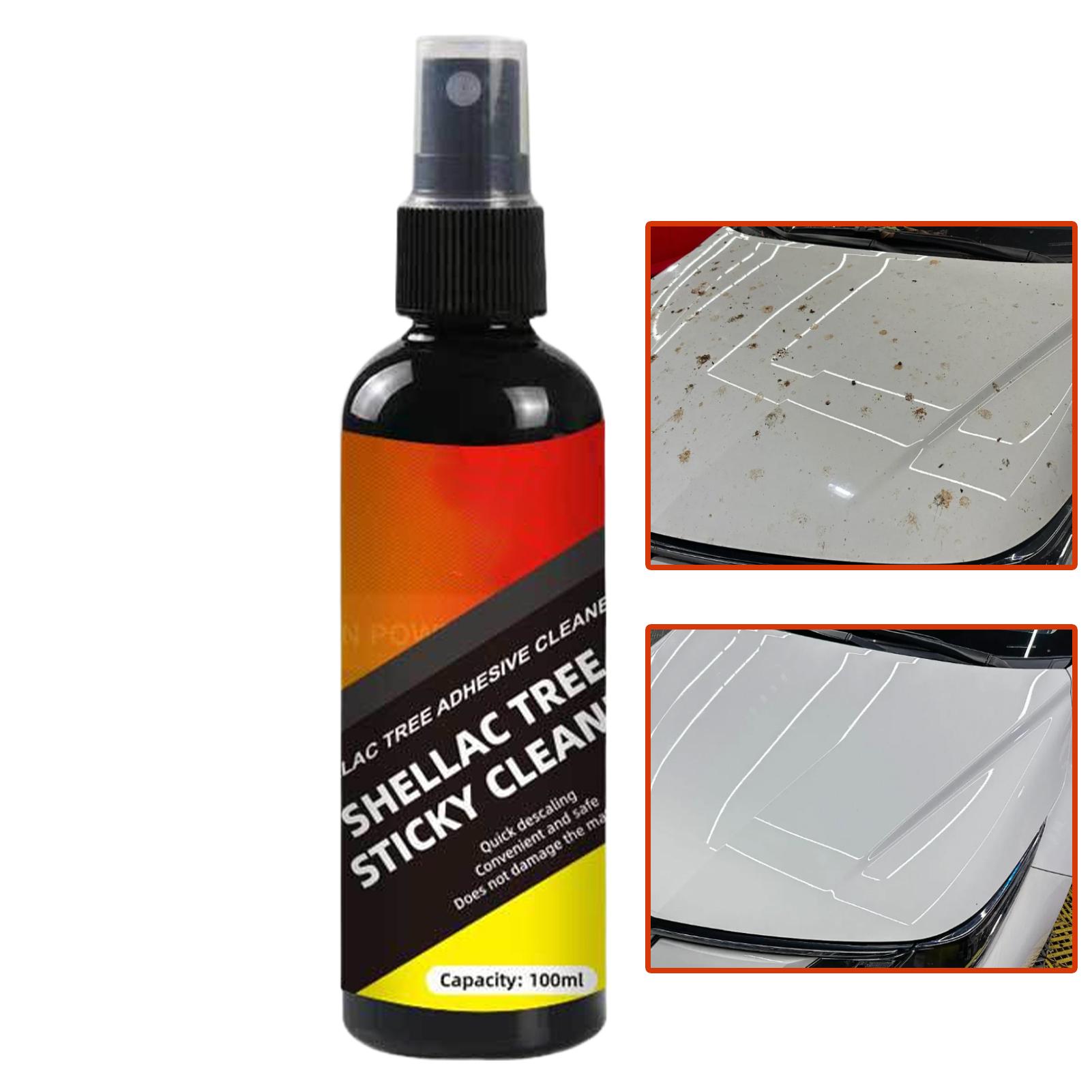 

100ml Car Bird Dropping Remover Tree Sap Insect Resin Cleaner Windsheild Bumper Stickers Cleaning Spray Car Detailing Supplies