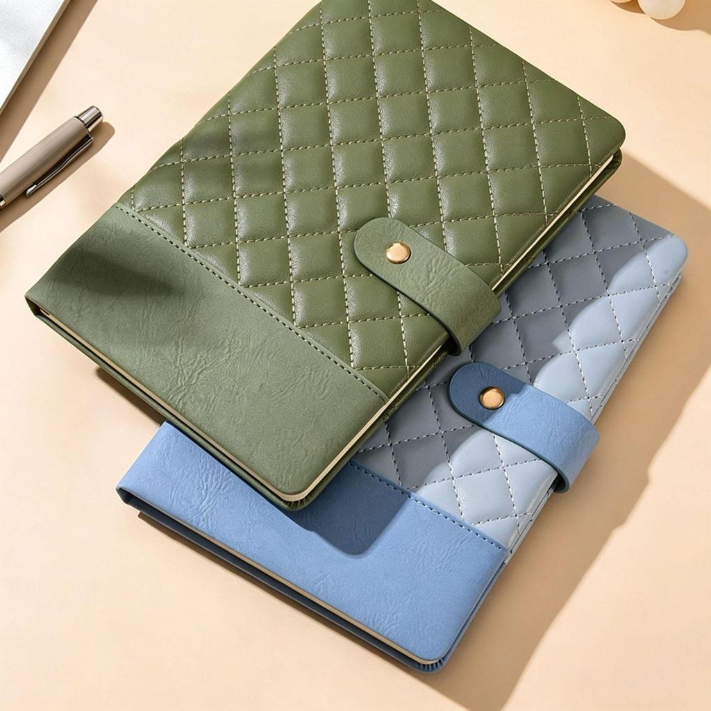 Premium A5 Soft Leather Planner for Business Meetings