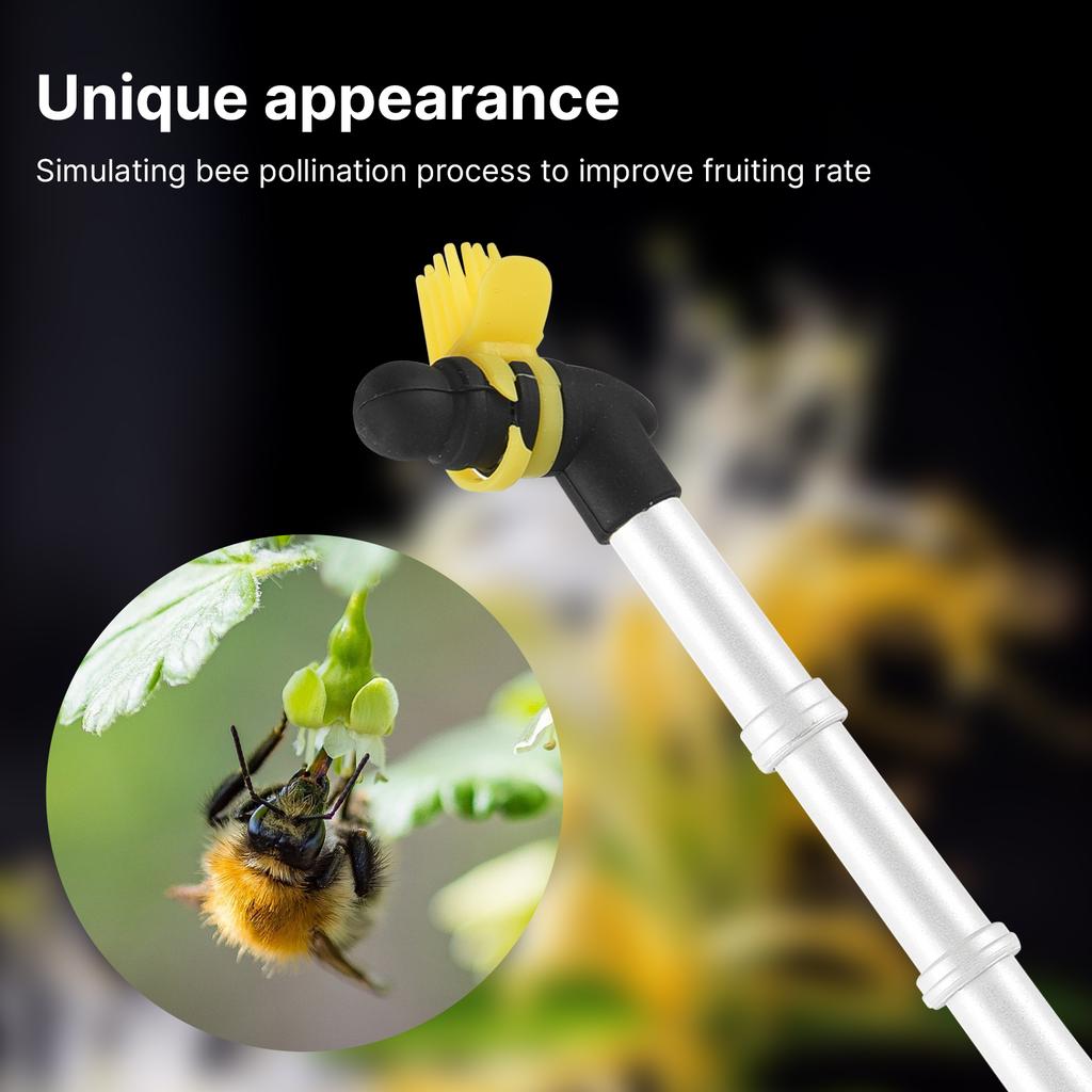 Elektrischer Bienen-Gemüsebestäuber Batteriebetrieben Handgehaltene Bestäubungswerkzeuge Ein-Klick-Bedienung